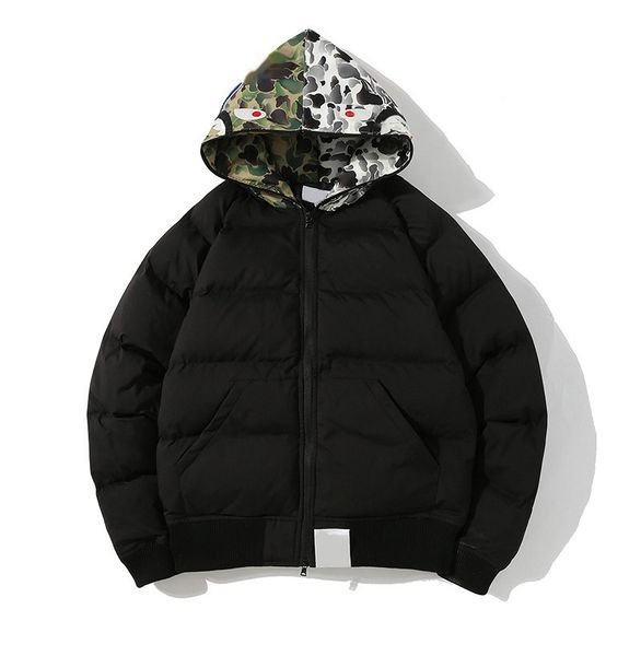 men down coat winter fashion camouflage print 3 stripe warm jacket trend letter leaf printing mens jackets men outerwear coats s-2xl, Black
men down coat winter fashion camouflage print 3 stripe warm jacket trend letter leaf printing mens jackets men outerwear coats s-2xl, Black