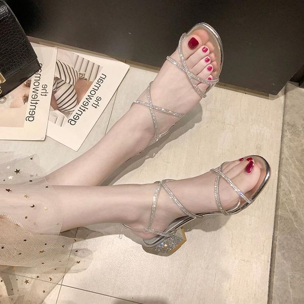 size 35-39 womens sandals summer female platform mujer crystal shoes cross-strap diamond peep toe pumps gladiator sandalias y30, Black
size 35-39 womens sandals summer female platform mujer crystal shoes cross-strap diamond peep toe pumps gladiator sandalias y30, Black