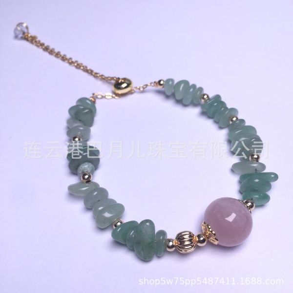 beaded, strands hand made dongling jade broken stone powder crystal transfer bead bracelet, pull design, convenient and simple, Black
beaded, strands hand made dongling jade broken stone powder crystal transfer bead bracelet, pull design, convenient and simple, Black