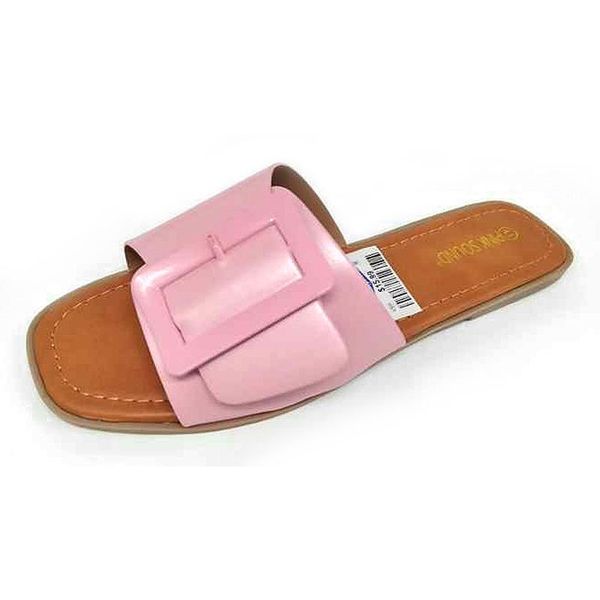 women's slides summer fashion pvc pink buckle slippers outside ladies casual luxury party sandals, Black
women's slides summer fashion pvc pink buckle slippers outside ladies casual luxury party sandals, Black