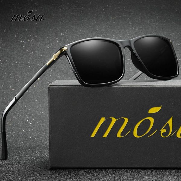 sunglasses mosu design men classic square polarized aluminum legs lighter uv400 mpe223 protection, White;black
sunglasses mosu design men classic square polarized aluminum legs lighter uv400 mpe223 protection, White;black