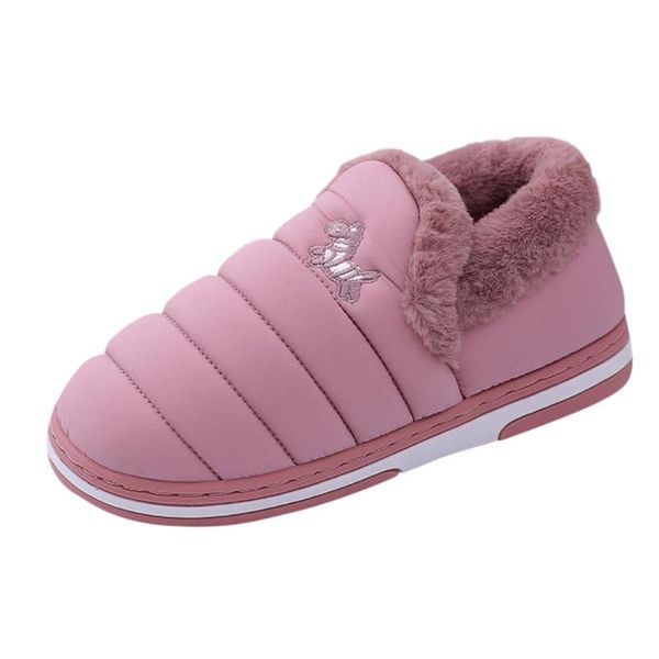 slippers ladies solid color winter bedroom shoes slipper women's plus size leisure home outdoor velvet waterproof cotton, Black
slippers ladies solid color winter bedroom shoes slipper women's plus size leisure home outdoor velvet waterproof cotton, Black