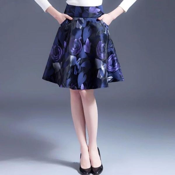 skirts 2021 women summer high waist pleated purple floral skirt female plisowana spodnica saia curta jupe plissee femme, Black
skirts 2021 women summer high waist pleated purple floral skirt female plisowana spodnica saia curta jupe plissee femme, Black