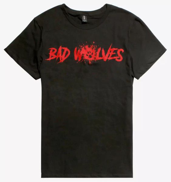 bad wolves red splatter logo heavy metal band t-shirt new authentic & licensed, White;black
bad wolves red splatter logo heavy metal band t-shirt new authentic & licensed, White;black