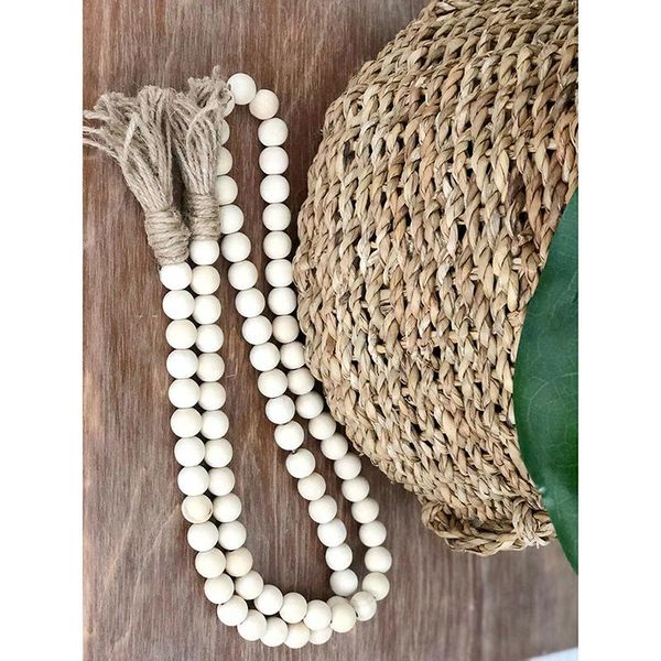 wood bead garland rustic chic decor living room/kids room wall decorations farmhouse ornament woven exquisite hanging decorative objects & f
wood bead garland rustic chic decor living room/kids room wall decorations farmhouse ornament woven exquisite hanging decorative objects & f