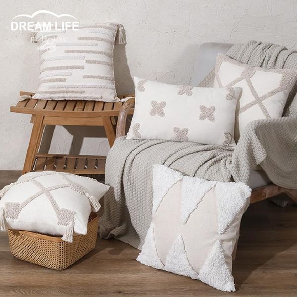 pillow case nordic moroccan style cotton cushion cover tassel tufted embroidery throw bohemian abstract home decor
pillow case nordic moroccan style cotton cushion cover tassel tufted embroidery throw bohemian abstract home decor