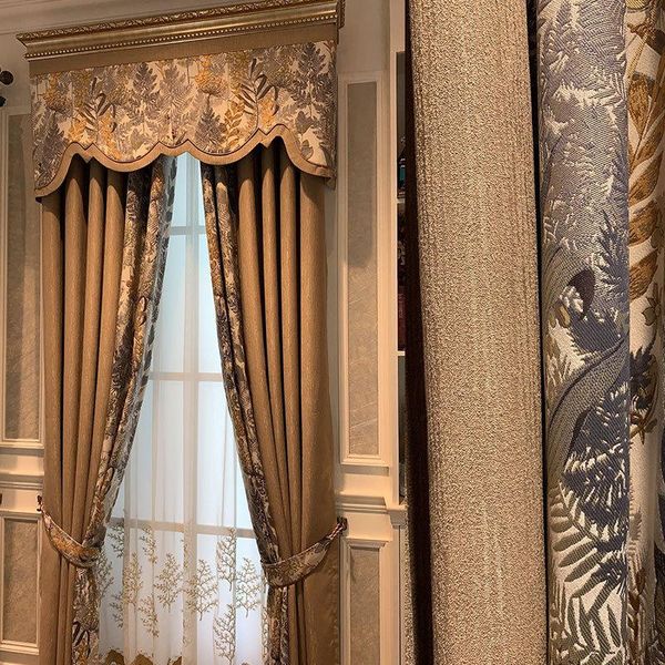 curtain & drapes european-style high-end embroidery curtains thickened chenille blackout for living room and bedroom customized products
curtain & drapes european-style high-end embroidery curtains thickened chenille blackout for living room and bedroom customized products
