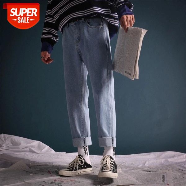 2019 autumn men's concise fashion tide casual pants stretch slim fit classic wash jeans black/blue color trousers size -2xl #q78l
2019 autumn men's concise fashion tide casual pants stretch slim fit classic wash jeans black/blue color trousers size -2xl #q78l
