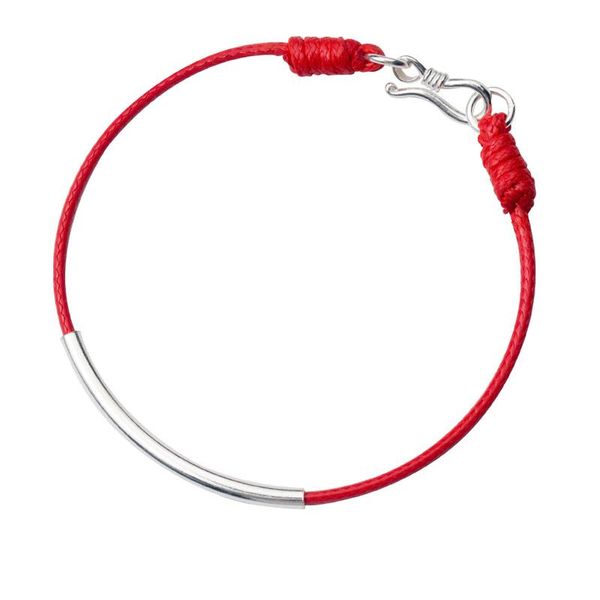 link, chain la maxza fashion jewelry luxury womens accessories red rope hand bracelets women 925 silver tube bracelet for couple, Black
link, chain la maxza fashion jewelry luxury womens accessories red rope hand bracelets women 925 silver tube bracelet for couple, Black