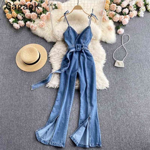 jumpsuit clubwear women summer solid belt high streetwear clothes slim fashion v neck wild denim jumpsuits 210531, Black;white
jumpsuit clubwear women summer solid belt high streetwear clothes slim fashion v neck wild denim jumpsuits 210531, Black;white