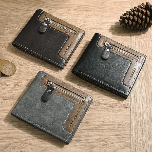wallets fashion 2021 brand wallet men leather purse short male clutch mens money bag quality, Red;black
wallets fashion 2021 brand wallet men leather purse short male clutch mens money bag quality, Red;black