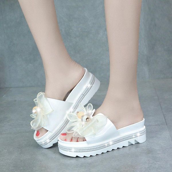 black white platform slippers women bow thick sole slides summer leisure open toe zapatillas mujer
black white platform slippers women bow thick sole slides summer leisure open toe zapatillas mujer