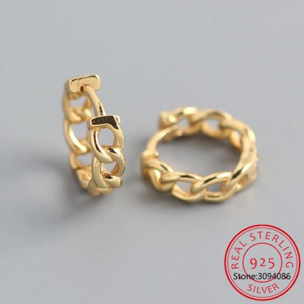 hoop & huggie classic small chain style gold earrings punk simple circle earring women jewelry 925 sterling silver ear buckle, Golden;silver
hoop & huggie classic small chain style gold earrings punk simple circle earring women jewelry 925 sterling silver ear buckle, Golden;silver
