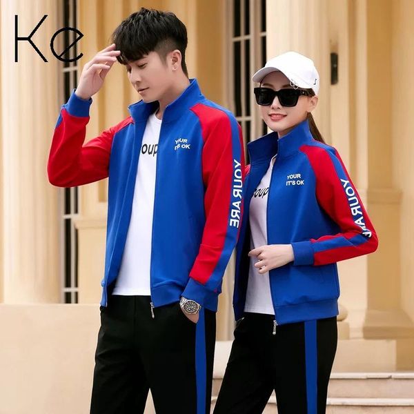 spring couple wear plus size sportswear suit men's long-sleeved tracksuit autumn women's casual sweater sport set gym clothing, White;black
spring couple wear plus size sportswear suit men's long-sleeved tracksuit autumn women's casual sweater sport set gym clothing, White;black