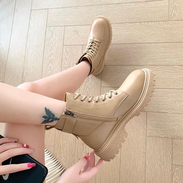 boots 2021 autumn winter side zipper round splicing shorty botas gril party retro fringe heightening wedges ankle women, Black
boots 2021 autumn winter side zipper round splicing shorty botas gril party retro fringe heightening wedges ankle women, Black