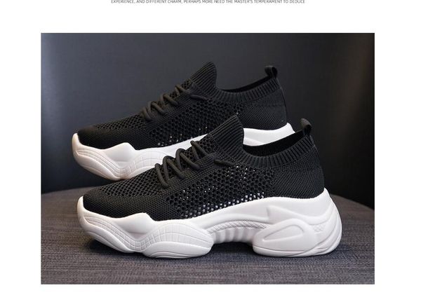 womens outside summer mesh breathable hollow shoes 2021 new versatile casual shoes thick 5cm sole sell, Black
womens outside summer mesh breathable hollow shoes 2021 new versatile casual shoes thick 5cm sole sell, Black