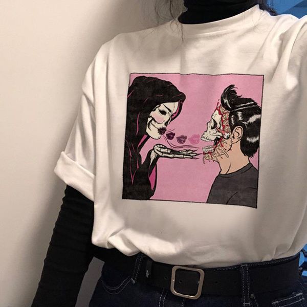 summer korean fun spoof womens t shirts street casual cute album gothic hip hop ulzzang print harajuku tees punk, White
summer korean fun spoof womens t shirts street casual cute album gothic hip hop ulzzang print harajuku tees punk, White