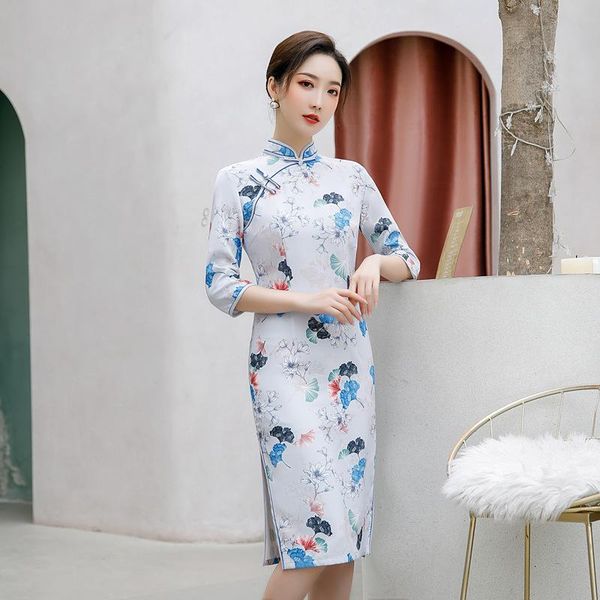 ethnic clothing three-quarter sleeve vintage qipao chinese mandarin collar cheongsam high-split stage show dresses for women plus size 3xl 4, Red
ethnic clothing three-quarter sleeve vintage qipao chinese mandarin collar cheongsam high-split stage show dresses for women plus size 3xl 4, Red