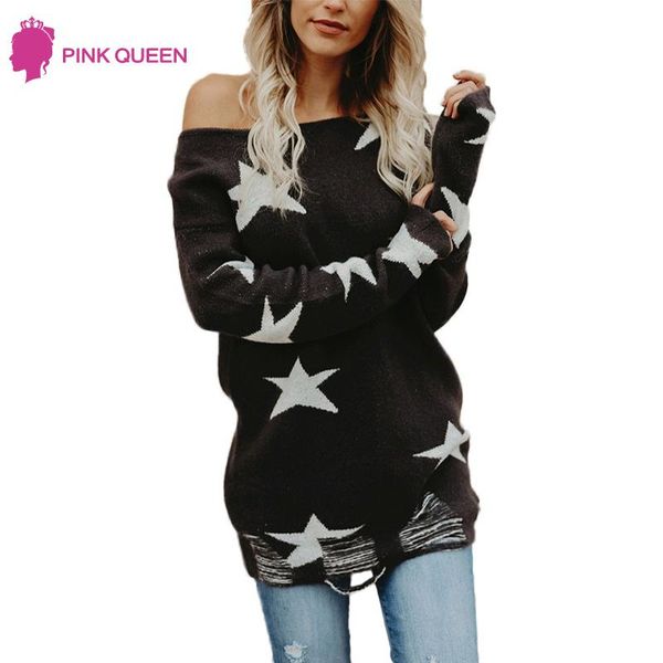 women's sweaters harajuku star print pullover loose hole long sleeve sweater women knitted ladies pullovers autumn streetwear chompas p, White;black
women's sweaters harajuku star print pullover loose hole long sleeve sweater women knitted ladies pullovers autumn streetwear chompas p, White;black