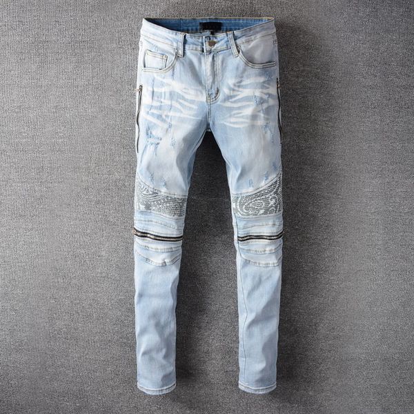 2021 Luxury France Digner Men S Jeans 10 Denim Models Retro Hip Hop Biker High Quality Hol Washed Cloth, Blue
2021 Luxury France Digner Men S Jeans 10 Denim Models Retro Hip Hop Biker High Quality Hol Washed Cloth, Blue