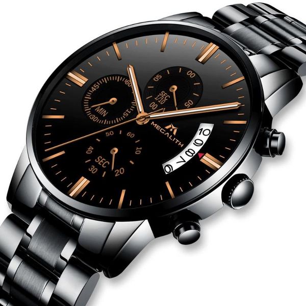 wristwatches megalith fashion watch for men classic stainless steel strap quartz waterproof watches male clock relogio masculino, Slivery;brown
wristwatches megalith fashion watch for men classic stainless steel strap quartz waterproof watches male clock relogio masculino, Slivery;brown