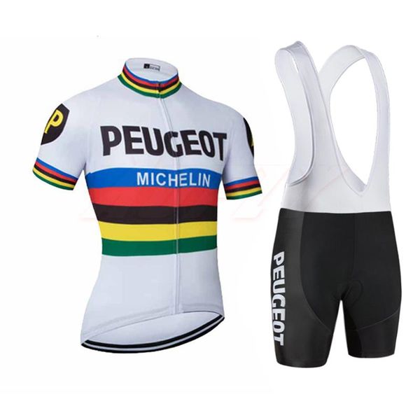 racing sets men peugeot cycling jersey france spain bike retro color bar clothing wear clothes checkered, Black;blue
racing sets men peugeot cycling jersey france spain bike retro color bar clothing wear clothes checkered, Black;blue