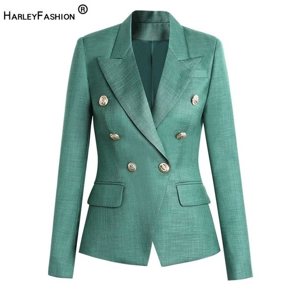 harleyfashion european luxurious designer slim formal wear suit ladies jacket double breasted long sleeve blazer 211122, White;black
harleyfashion european luxurious designer slim formal wear suit ladies jacket double breasted long sleeve blazer 211122, White;black