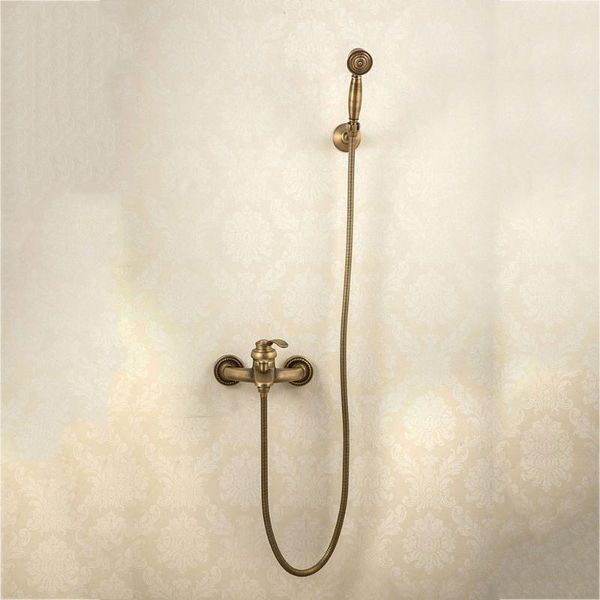 bathroom mixer bath shower tap european style brass set retro wall hanging handheld faucet sets
bathroom mixer bath shower tap european style brass set retro wall hanging handheld faucet sets
