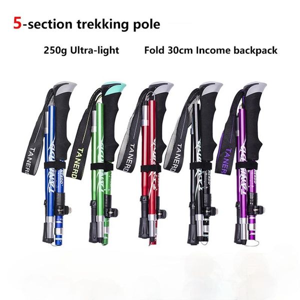 ultra-light adjustable trekking poles folding hiking stick collapsible walking nordic elderly
ultra-light adjustable trekking poles folding hiking stick collapsible walking nordic elderly