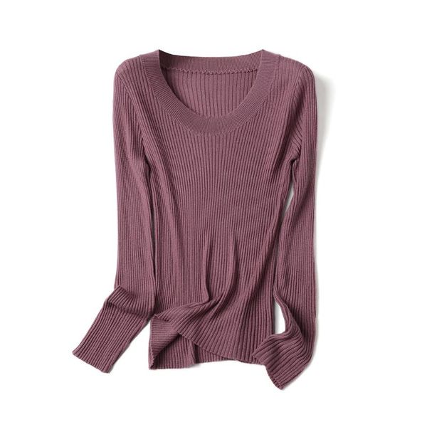 women's sweaters 2021 autumn winter long sleeve women streetwear slim wool sweater u neck knitted pullover jumper femme, White;black
women's sweaters 2021 autumn winter long sleeve women streetwear slim wool sweater u neck knitted pullover jumper femme, White;black