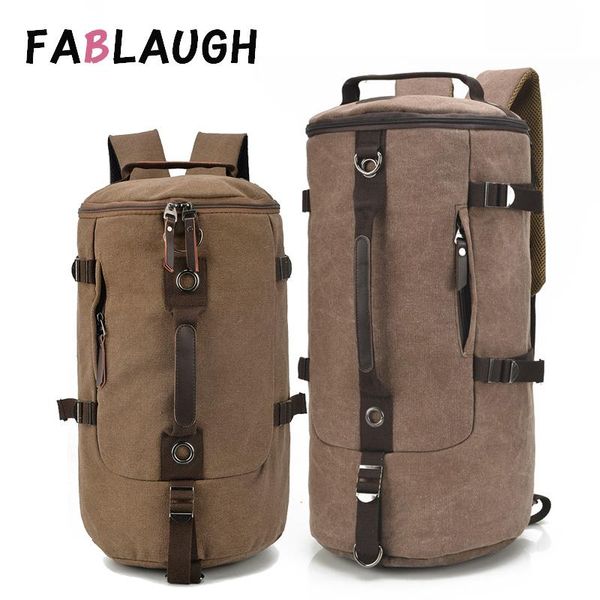 backpack fablaugh large capacity 49cmx27cmx27cm man travel bag multifunctional mountaineering canvas bucket shoulder
backpack fablaugh large capacity 49cmx27cmx27cm man travel bag multifunctional mountaineering canvas bucket shoulder