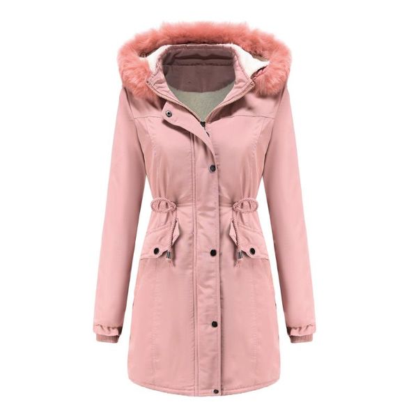 women's down & parkas european style woman long sleeve hooded female outwear zipper winter jacket women, Black
women's down & parkas european style woman long sleeve hooded female outwear zipper winter jacket women, Black