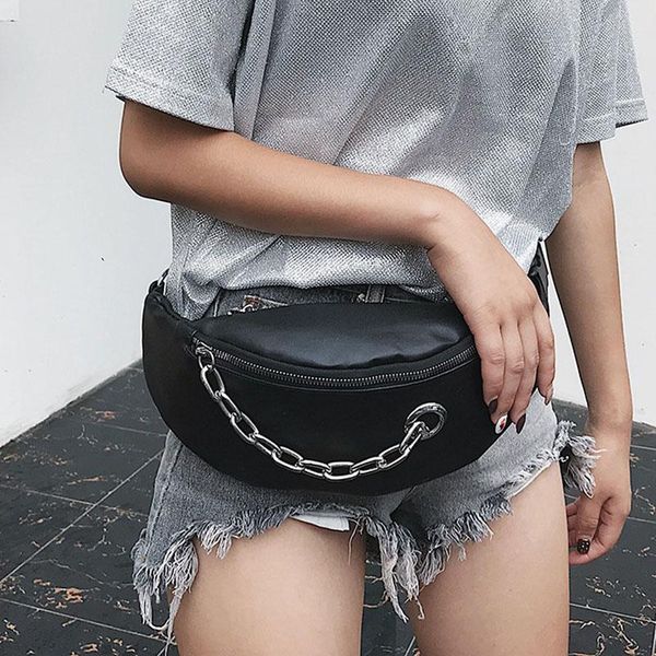 chain waist bag for women puleather fanny pack phone pouch chest bags high-quality female belt hip
chain waist bag for women puleather fanny pack phone pouch chest bags high-quality female belt hip