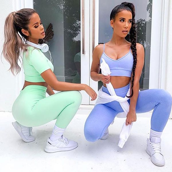 yoga outfit women sport suits fitness bra gym clothing high waist leggings seamless set crop workout sportwear active wear outf
yoga outfit women sport suits fitness bra gym clothing high waist leggings seamless set crop workout sportwear active wear outf