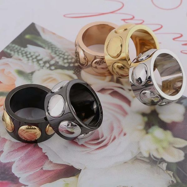 europe america style ring men lady women titanium steel black engraved v initials six rivets lovers wide rings size us6-us9 5 color, Silver
europe america style ring men lady women titanium steel black engraved v initials six rivets lovers wide rings size us6-us9 5 color, Silver