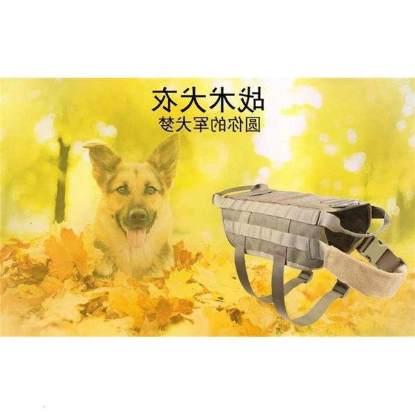 the dog clothes outdoor tactical training camouflage nylon waterproof vest hunting mlooe system dog clothing
the dog clothes outdoor tactical training camouflage nylon waterproof vest hunting mlooe system dog clothing