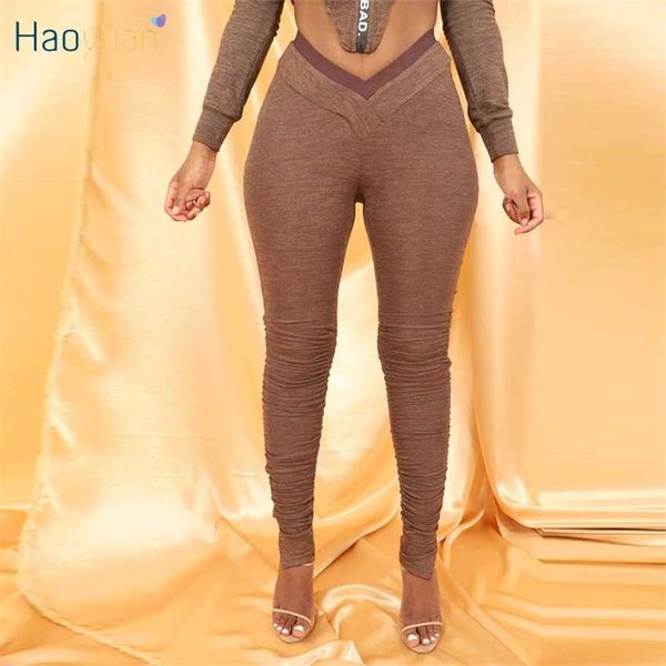 haoyuan stacked leggings for women sweatpants fall clothes high waist trouser joggers elastic bodycon hem split sweat pants 211007, Black;white
haoyuan stacked leggings for women sweatpants fall clothes high waist trouser joggers elastic bodycon hem split sweat pants 211007, Black;white