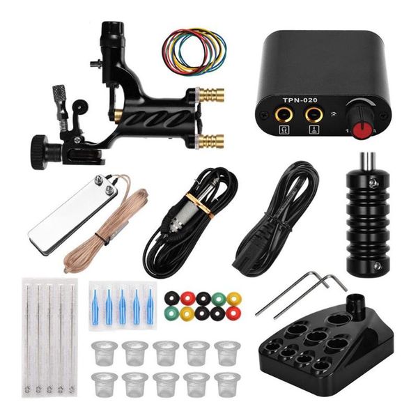 tattoo guns kits beginner machine kit set 1 rotary gun lcd power supply body art
tattoo guns kits beginner machine kit set 1 rotary gun lcd power supply body art