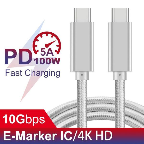 type-c to type c pd100w 5a pd fast charging usb c cable for huawei samsung braided usb cables
type-c to type c pd100w 5a pd fast charging usb c cable for huawei samsung braided usb cables