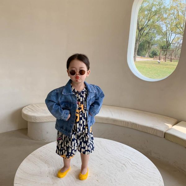 jackets jean girls baby's kids coat jacket outwear 2021 spring autumn overcoat outdoor rural party teenagers children's clothing, Blue;gray
jackets jean girls baby's kids coat jacket outwear 2021 spring autumn overcoat outdoor rural party teenagers children's clothing, Blue;gray
