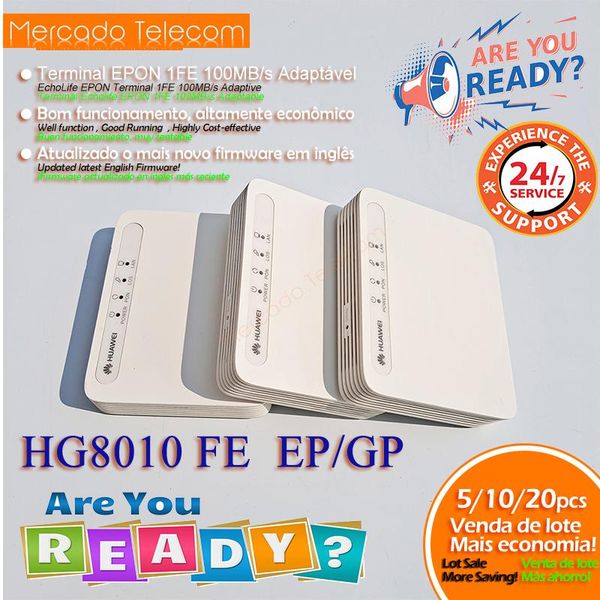 50/100pcs high value hg8010 fe gpon epon terminal onu ftth fiberhome secondhand modem ont with est english firmware fiber optic equipment
50/100pcs high value hg8010 fe gpon epon terminal onu ftth fiberhome secondhand modem ont with est english firmware fiber optic equipment