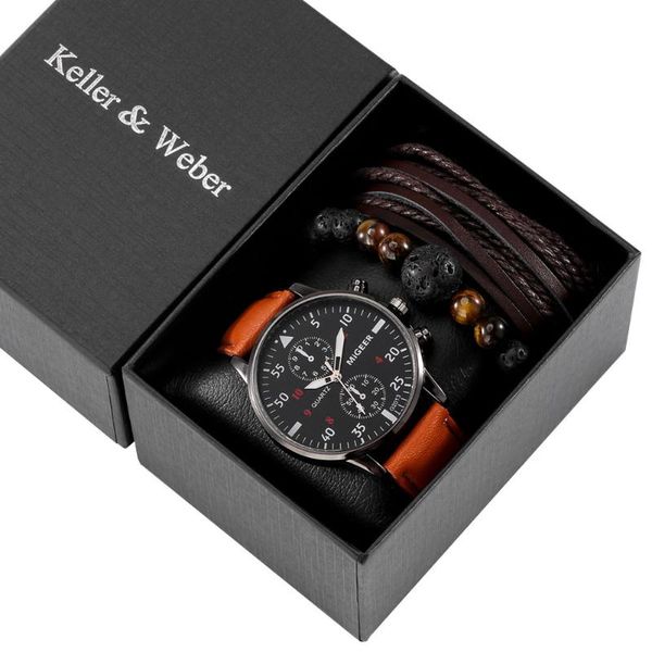 wristwatches men brown quartz watch bracelet set numerals face wristwatch men's bracelets chain anniversary gift box for boyfriend, Slivery;brown
wristwatches men brown quartz watch bracelet set numerals face wristwatch men's bracelets chain anniversary gift box for boyfriend, Slivery;brown