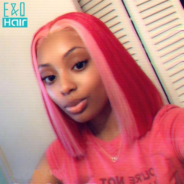 ombre colored 13x4 lace front human hair wigs short bob straight wig remy brazilian highlight for black women 180%, Black;brown
ombre colored 13x4 lace front human hair wigs short bob straight wig remy brazilian highlight for black women 180%, Black;brown
