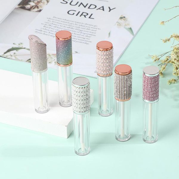 storage bottles & jars 1pc empty transparent lip gloss tubes plastic tube lipstick mini sample cosmetic container with silver cap
storage bottles & jars 1pc empty transparent lip gloss tubes plastic tube lipstick mini sample cosmetic container with silver cap