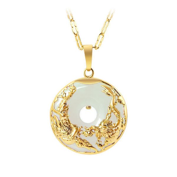 natural hetian jade dragon phoenix pendant 925 silver necklace chalcedony amulet fashion charm jewelry gifts
natural hetian jade dragon phoenix pendant 925 silver necklace chalcedony amulet fashion charm jewelry gifts