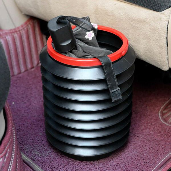 other interior accessories 2021 black round car trash can assessoires vehicle-mounted container multifunctional foldable 4l auto bucket
other interior accessories 2021 black round car trash can assessoires vehicle-mounted container multifunctional foldable 4l auto bucket