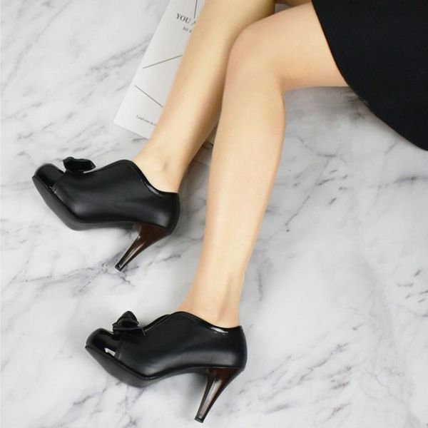 dress shoes big size 11 12 13 14 15 16 17 ladies high heels women woman pumps colour-matched bowknot with round head and fine heel, Black
dress shoes big size 11 12 13 14 15 16 17 ladies high heels women woman pumps colour-matched bowknot with round head and fine heel, Black