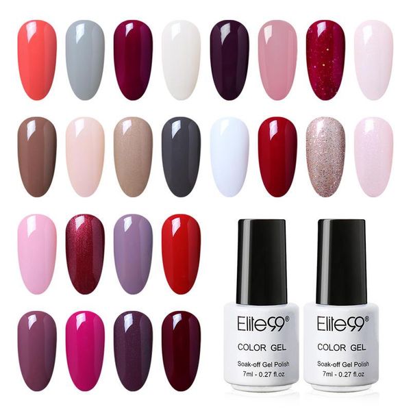 nail art kits elite99 24pcs/set 7ml classic colors series gel kit manicure set soak off uv led varnish polish sets
nail art kits elite99 24pcs/set 7ml classic colors series gel kit manicure set soak off uv led varnish polish sets