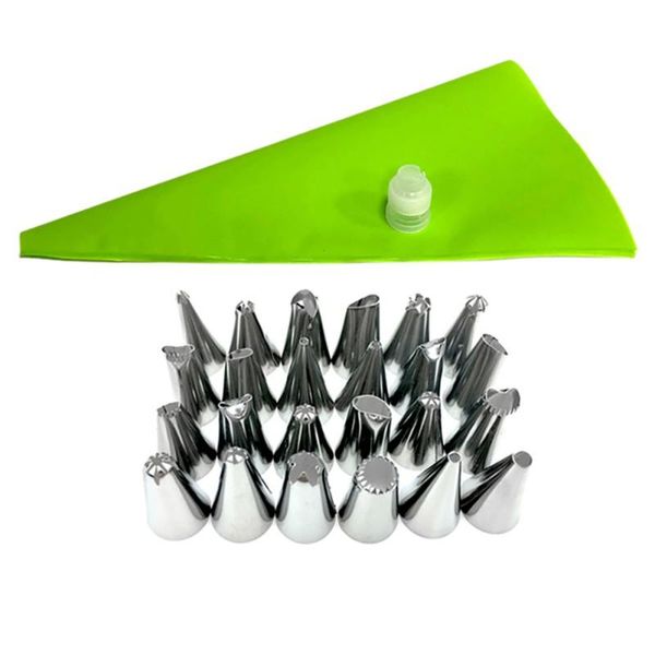 baking & pastry tools 26pcs form for cooking 24-head cake decorating mouth set with eva silicone bag tool kitchen v
baking & pastry tools 26pcs form for cooking 24-head cake decorating mouth set with eva silicone bag tool kitchen v