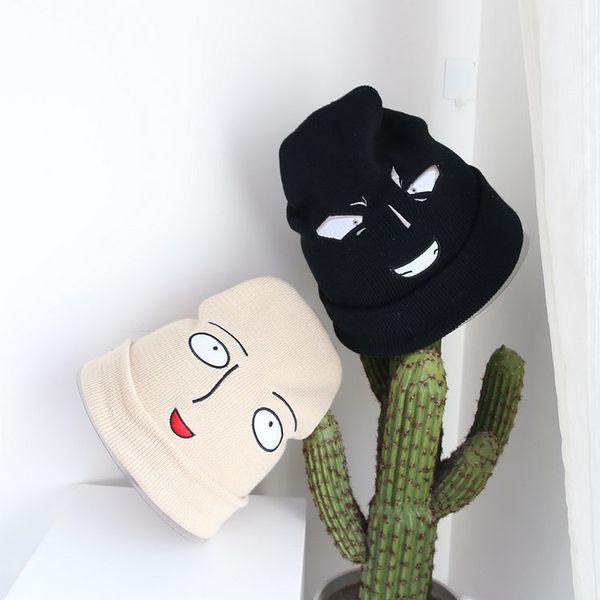 animation punch superman qiyu teacher autumn winter wool knitted spoof headgear warm ear protection hat, Black;white
animation punch superman qiyu teacher autumn winter wool knitted spoof headgear warm ear protection hat, Black;white